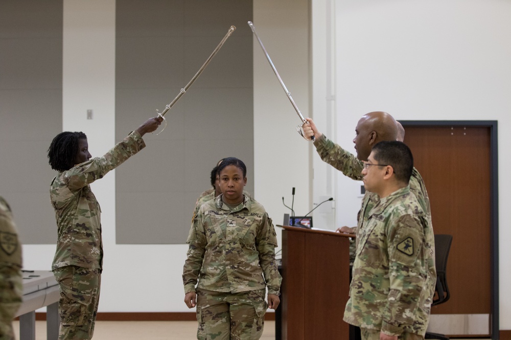 U.S. Army Reserve Legal Command Hosts NCO induction ceremony