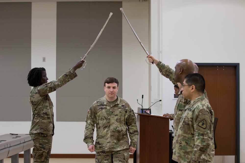 U.S. Army Reserve Legal Command Hosts NCO induction ceremony