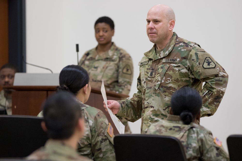 DVIDS - Images - U.S. Army Reserve Legal Command Hosts NCO induction ...