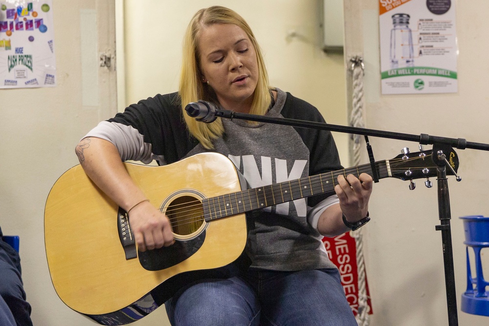 USS Fort McHenry Talent Show