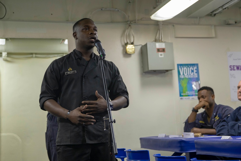 USS Fort McHenry Talent Show