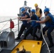 USS Chief conducts replenishment at sea