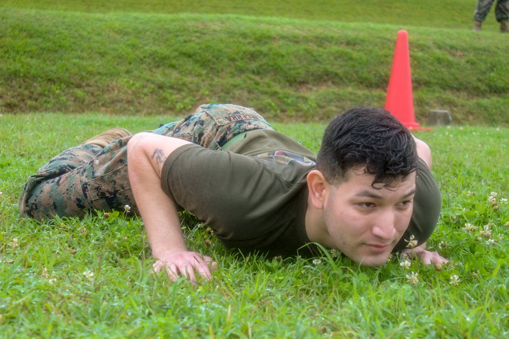 Marines on Camp Hansen compete in 2019 Commander's Cup