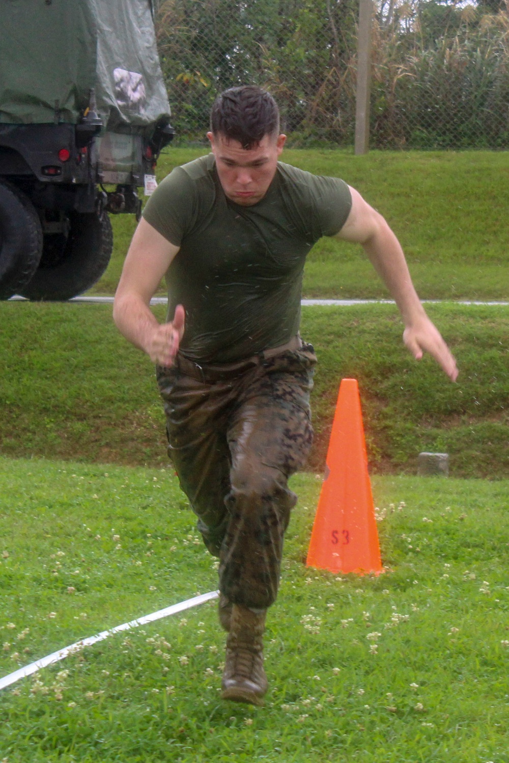 Marines on Camp Hansen compete in 2019 Commander's Cup