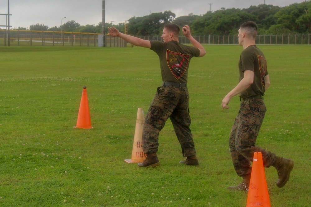 Marines on Camp Hansen compete in 2019 Commander's Cup