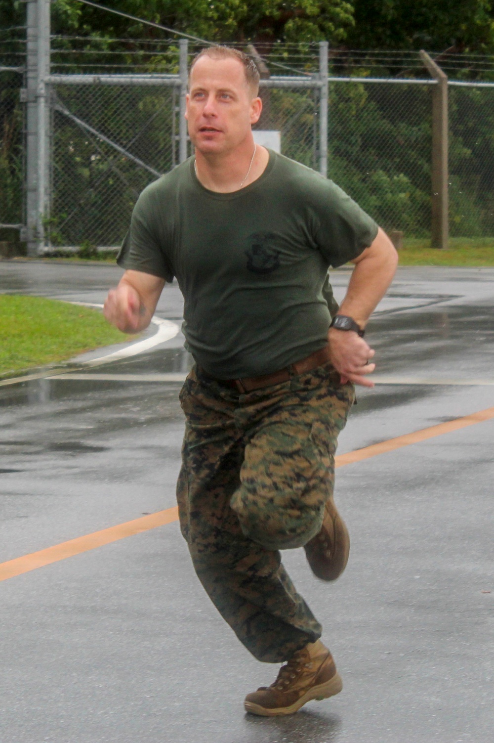 Marines on Camp Hansen compete in 2019 Commander's Cup