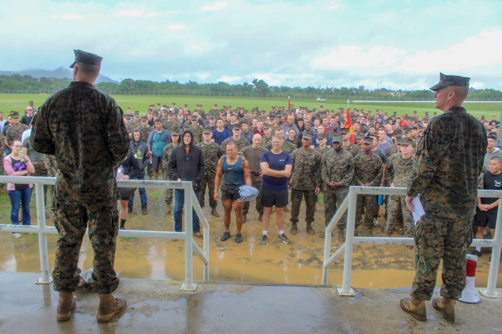 Marines on Camp Hansen compete in 2019 Commander's Cup