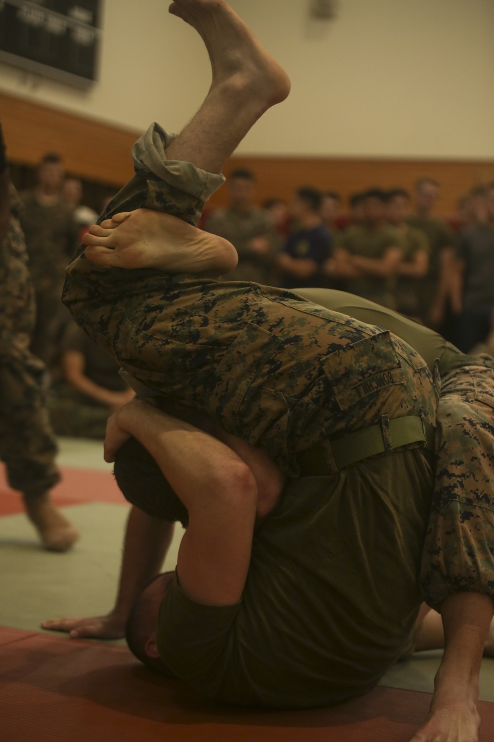 Marines on Camp Hansen compete in 2019 Commander's Cup