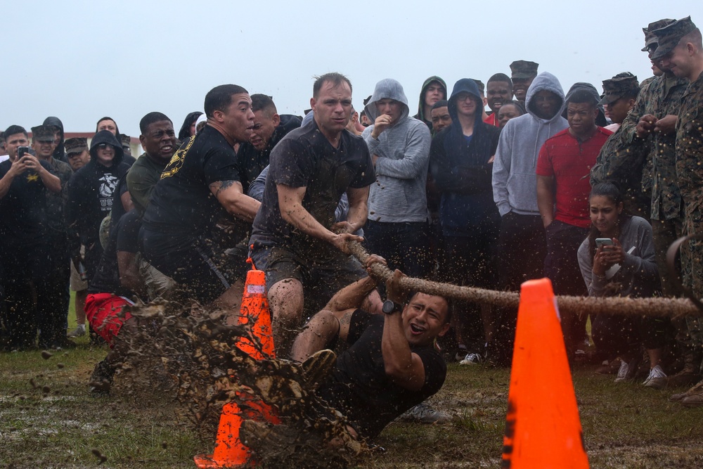 Marines on Camp Hansen compete in 2019 Commander's Cup