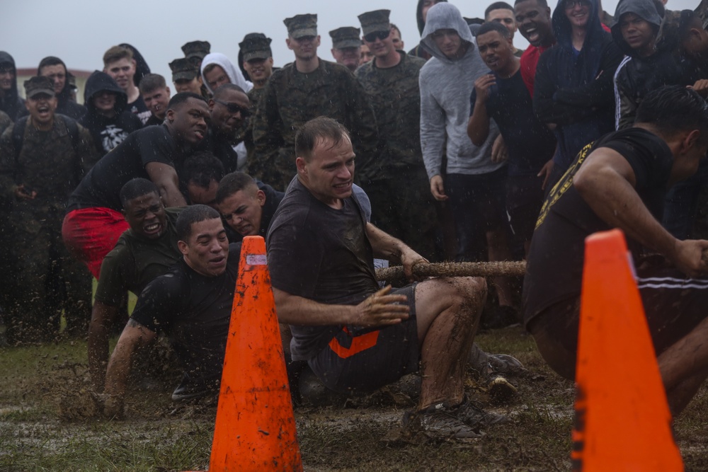 Marines on Camp Hansen compete in 2019 Commander's Cup