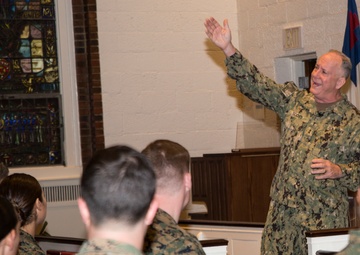 Navy Chief of Chaplains Hosts Town Hall for NC Religious Ministry Teams