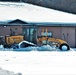 Contractors clear snow at Fort McCoy after February snowfall