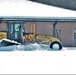 Contractors clear snow at Fort McCoy after February snowfall