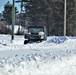 Contractors clear snow at Fort McCoy after February snowfall