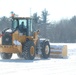 Contractors clear snow at Fort McCoy after February snowfall