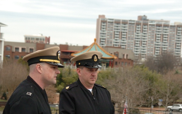 ETCS(SW/SCW) Eric Zimmerman re-enlistment