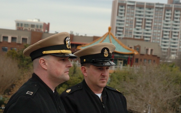 ETCS(SW/SCW) Eric Zimmerman re-enlistment