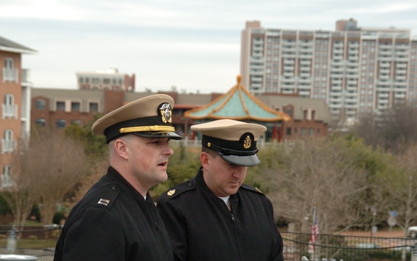 ETCS(SW/SCW) Eric Zimmerman re-enlistment