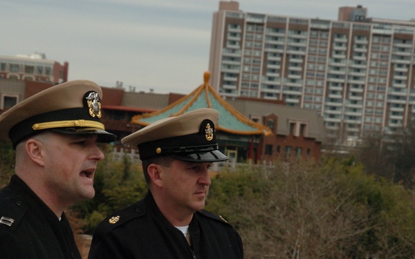 ETCS(SW/SCW) Eric Zimmerman re-enlistment