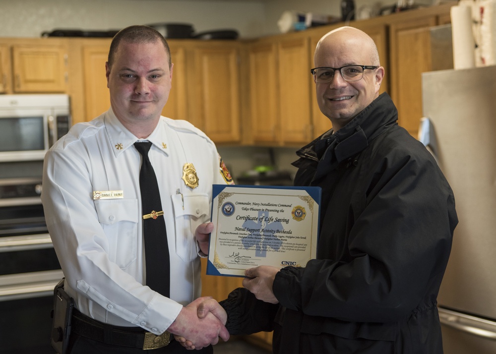 Rear Adm. Lahti Visits NSAB