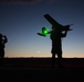 Marines display the RQ-20B Puma to Japanese Ground Self Defense Force soldiers