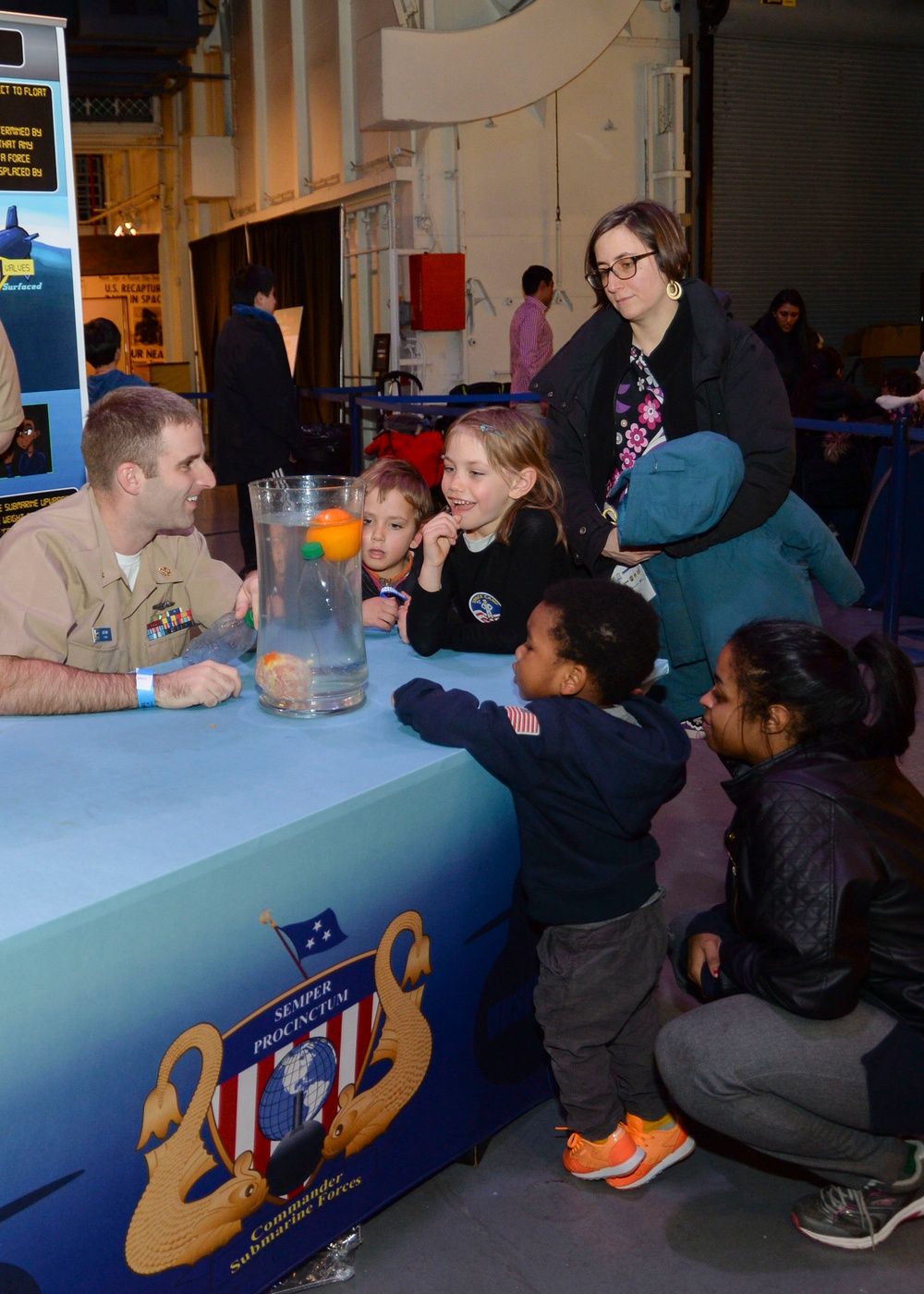 Submarine Force Atlantic Participates in USS Intrepid STEAM for Kids Week