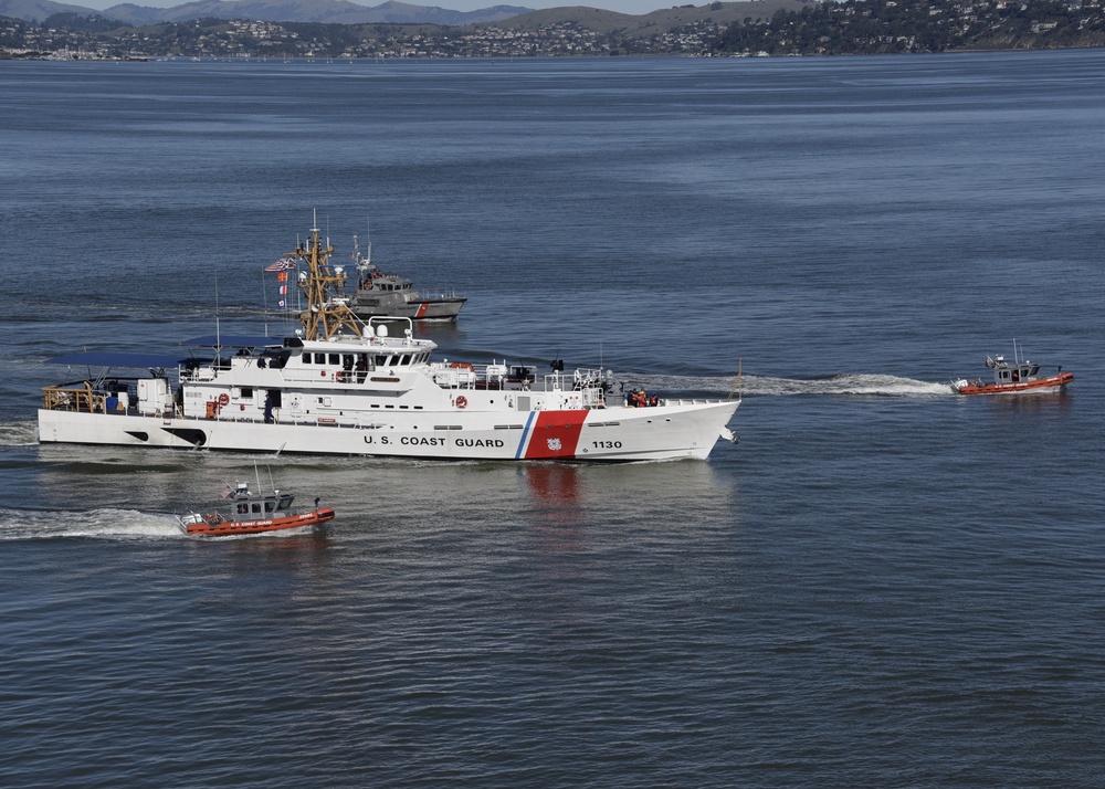 Coast Guard Cutter Robert Ward Comes To San Francisco