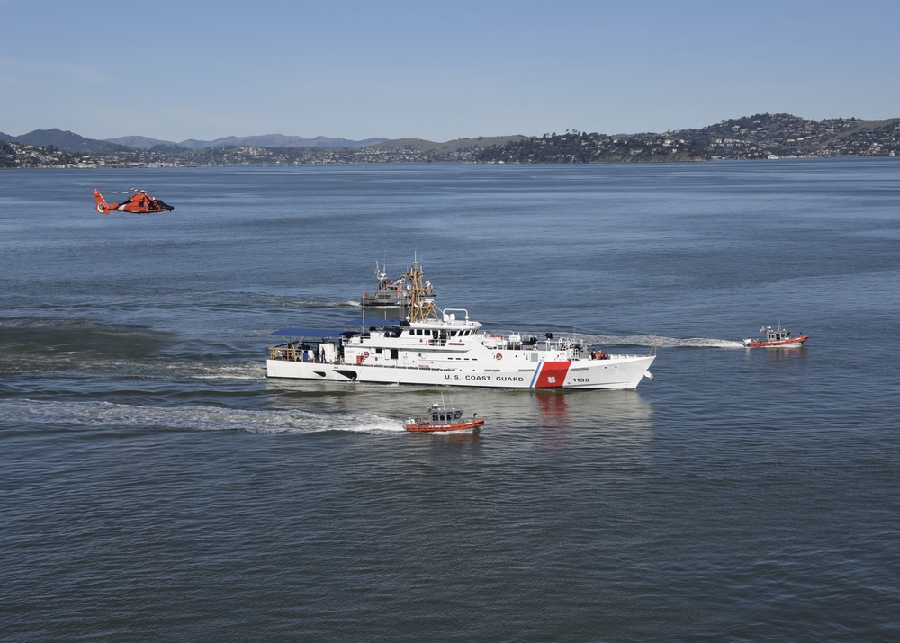 Coast Guard Cutter Robert Ward Comes To San Francisco