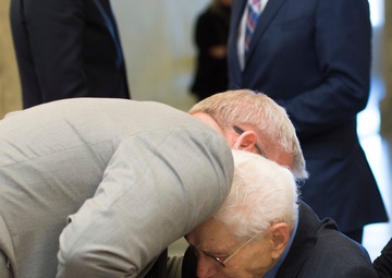 WWII veteran receives the French Legion d’Honneur by French Consul