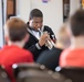 Brass Quintet Performs at Gaudet Middle School