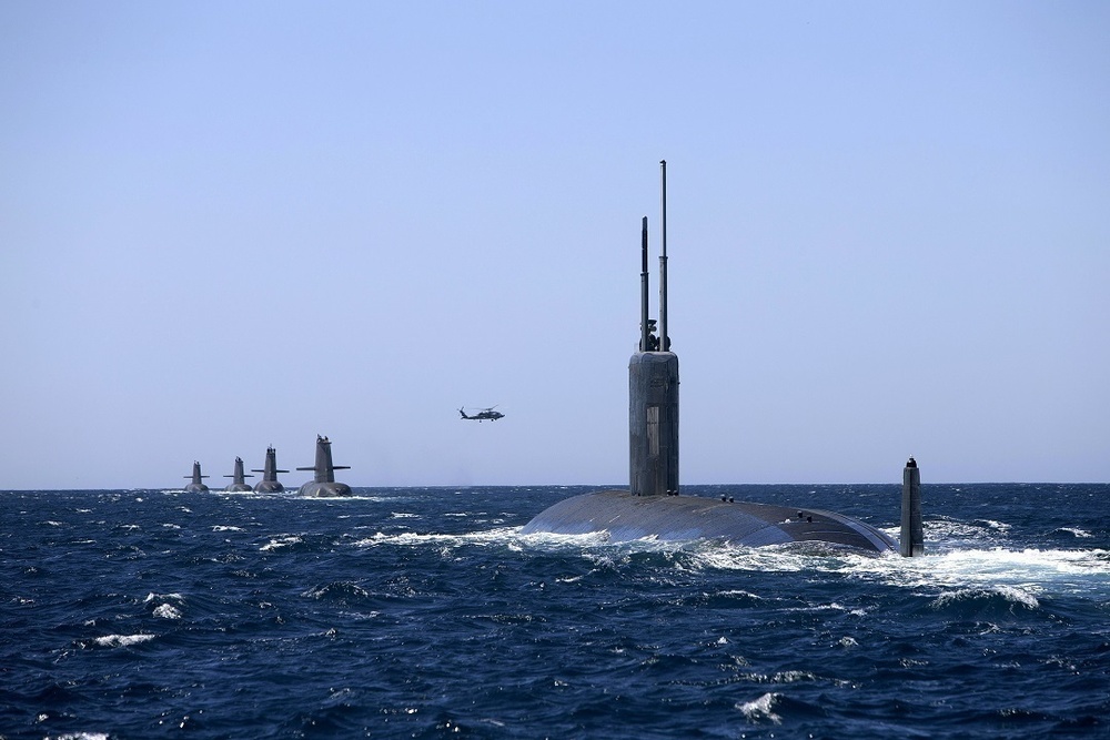 Submarines in Cockburn Sound