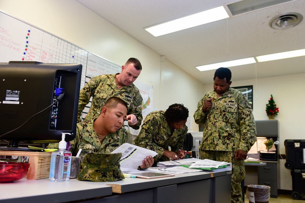 Seabees Plan Training Schedules