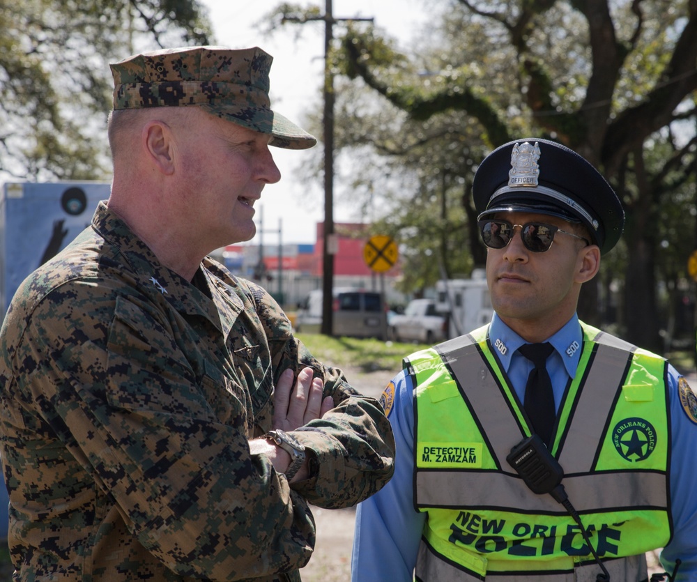 MARFORRES Participates in Mardi Gras 2019