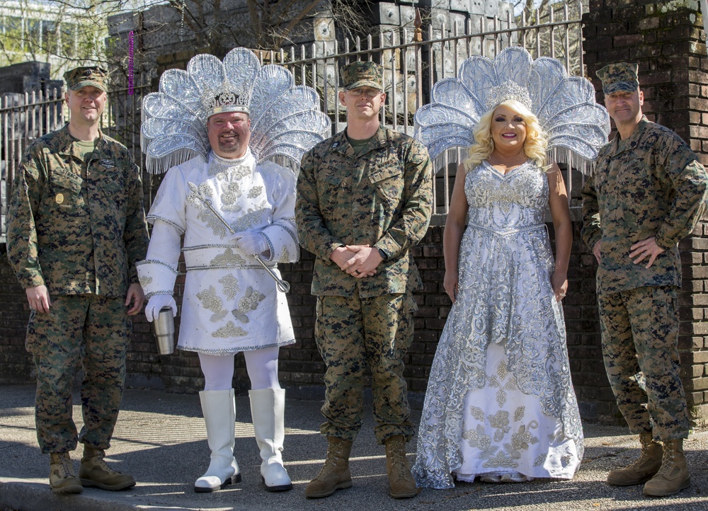 MARFORRES Participates in Mardi Gras 2019