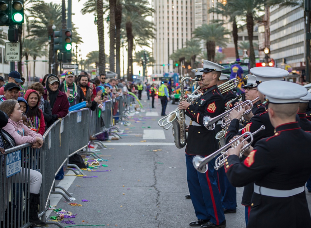 MARFORRES Participates in Mardi Gras 2019