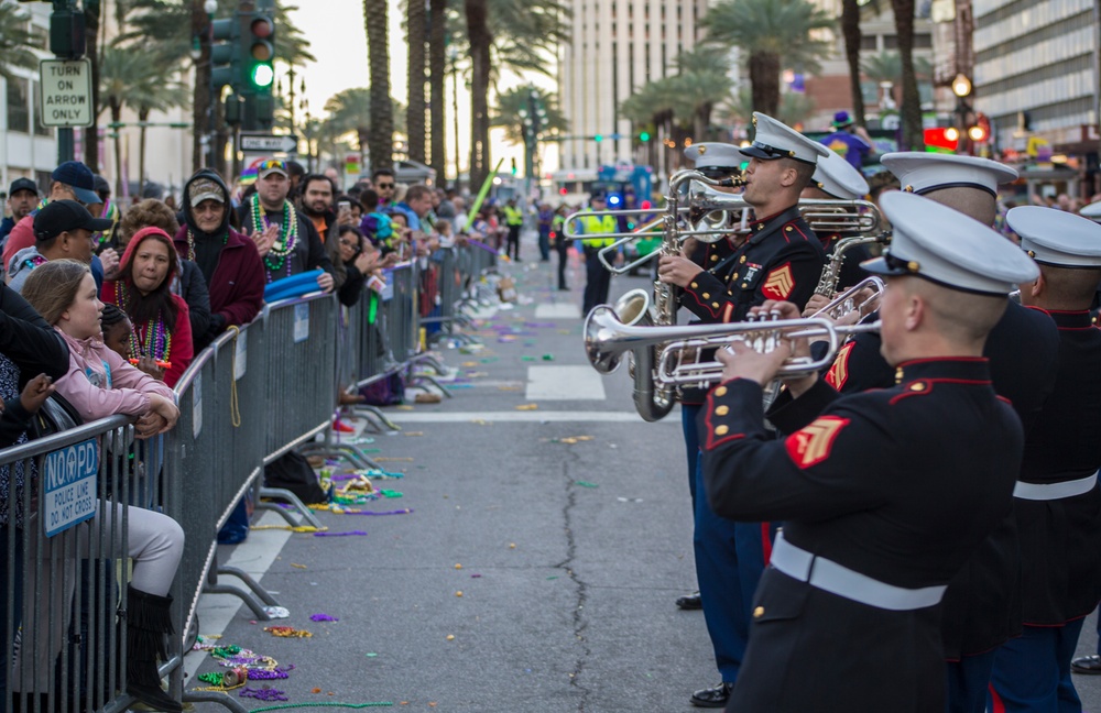 MARFORRES Participates in Mardi Gras 2019