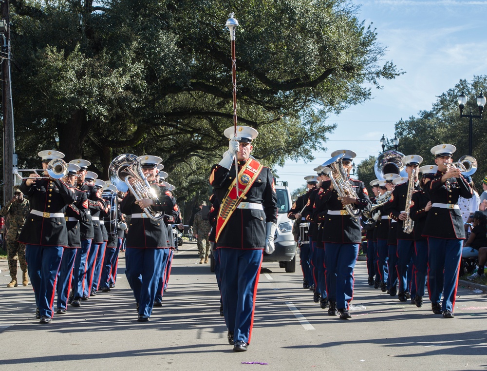 MARFORRES Participates in Mardi Gras 2019