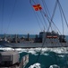 USS Blue Ridge conducts replenishment at sea