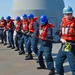 USS Blue Ridge conducts replenishment at sea