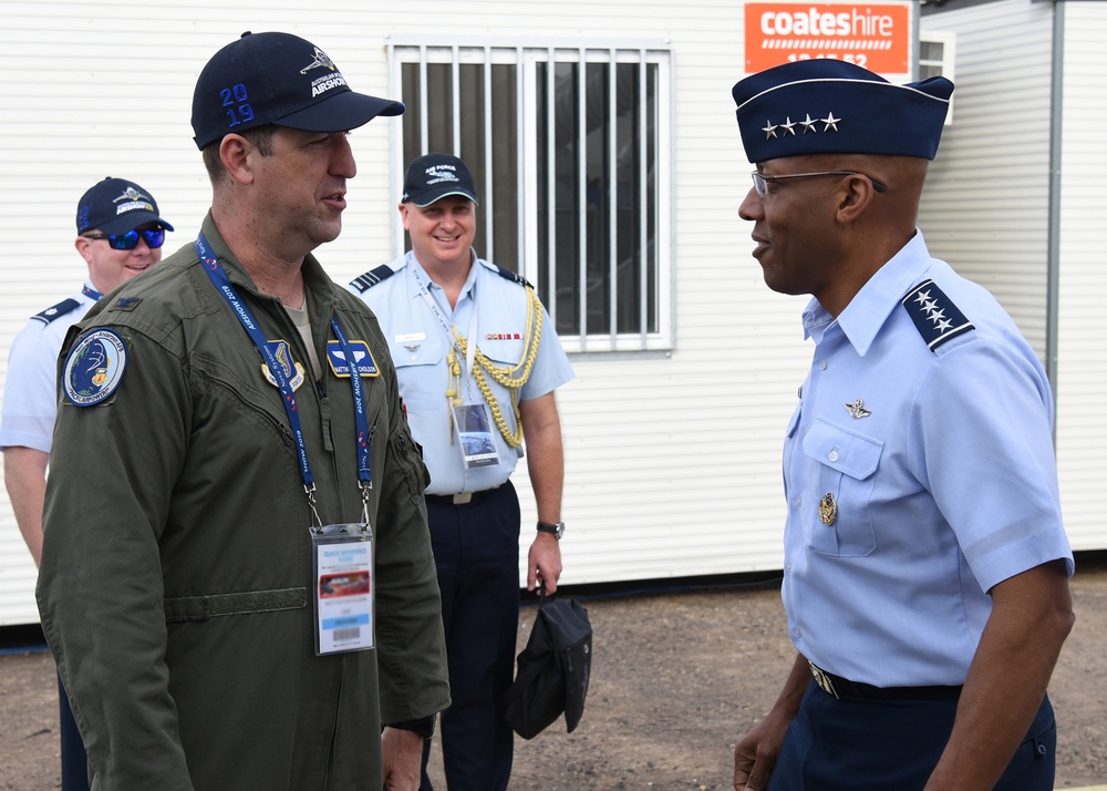 COMPACAF visits Airmen at Avalon 2019