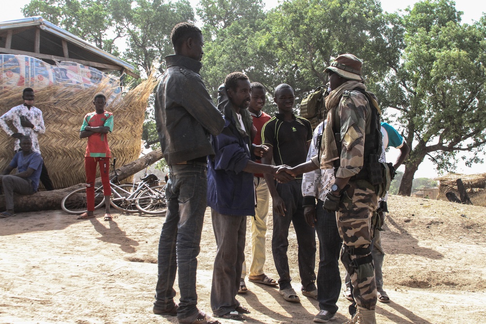 Flintlock training in Po, Burkina Faso