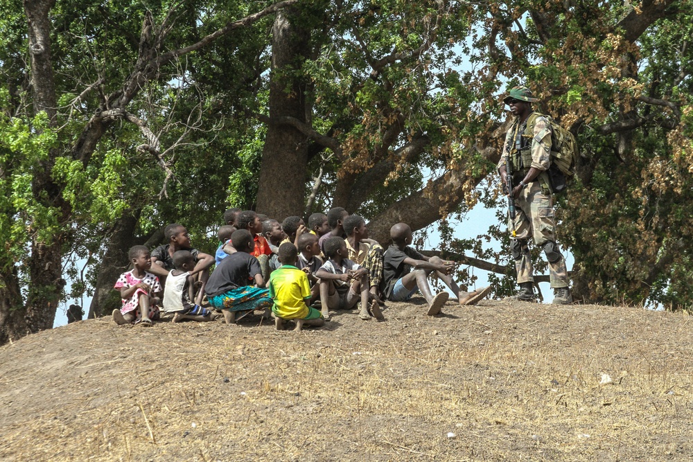 Flintlock training in Po, Burkina Faso