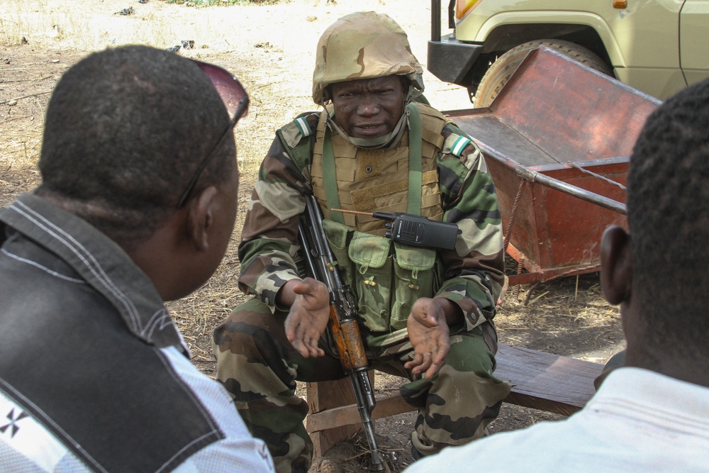 Flintlock training in Po, Burkina Faso