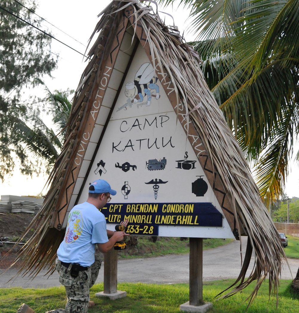 NMCB 133 Civic Action Team (CAT) Palau