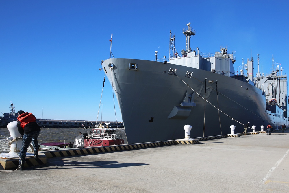 USNS Medgar Evers Deploys