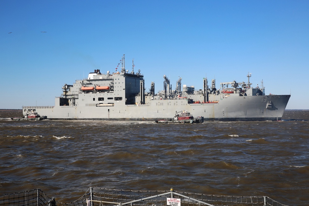 USNS Medgar Evers Deploys