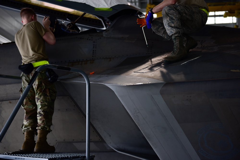 DVIDS - Images - Tyndall F22s at Eglin AFB [Image 6 of 9]