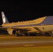 Air Force One touches down at RAF Mildenhall