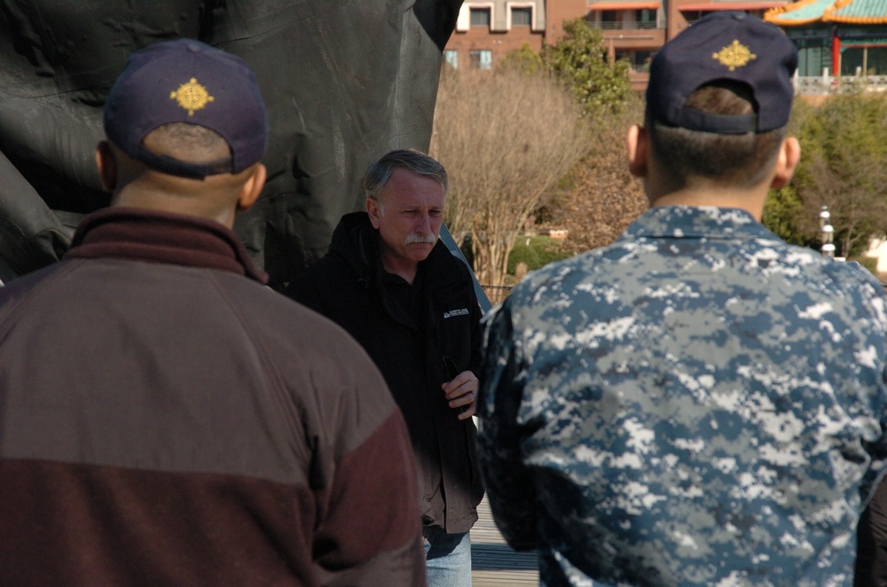 USS Wisconsin (BB 64) tour