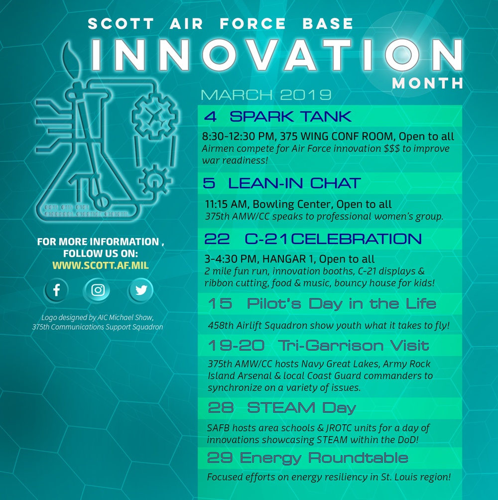 Scott celebrates March as Month of Innovation